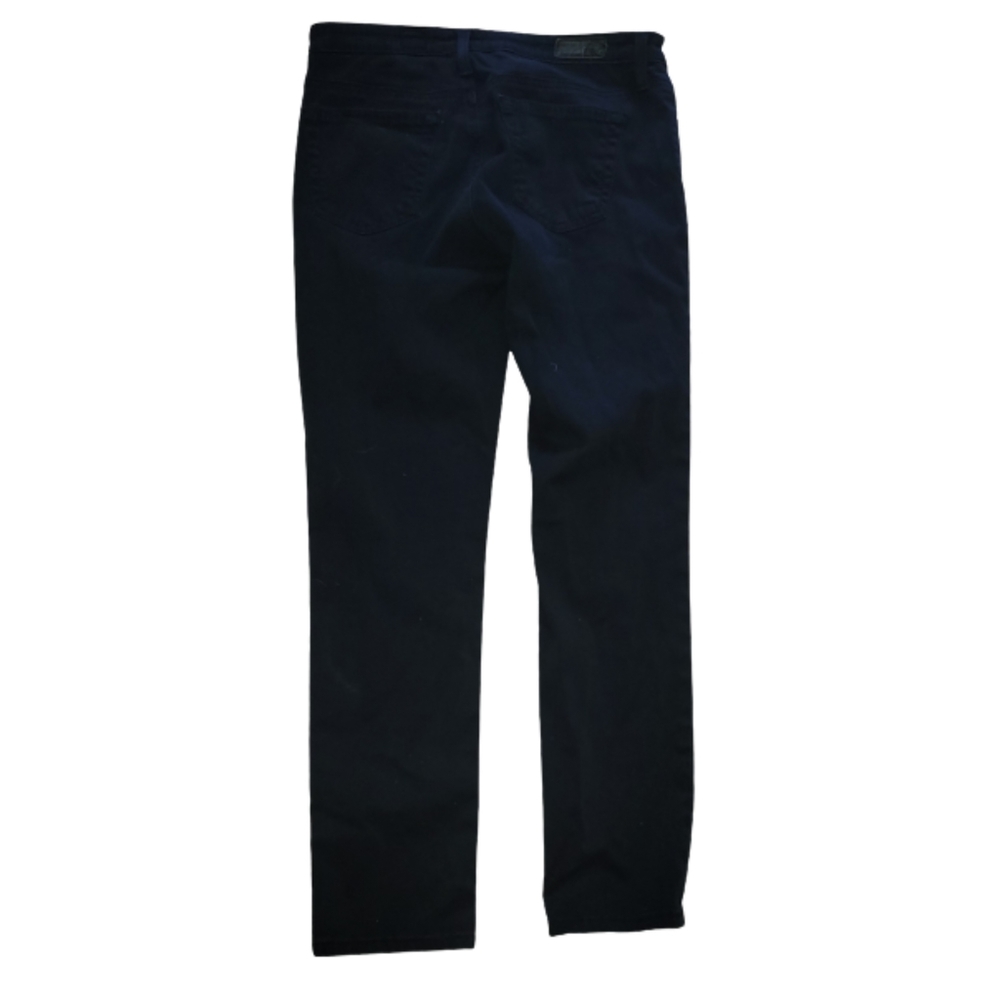 AG Adriano Goldschmied The Stilt Cigarette Jean Navy Blue Colored Size 4/27 Reg - Picture 9 of 14